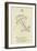 The Letter K-Edward Lear-Framed Giclee Print