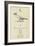 The Letter L-Edward Lear-Framed Giclee Print