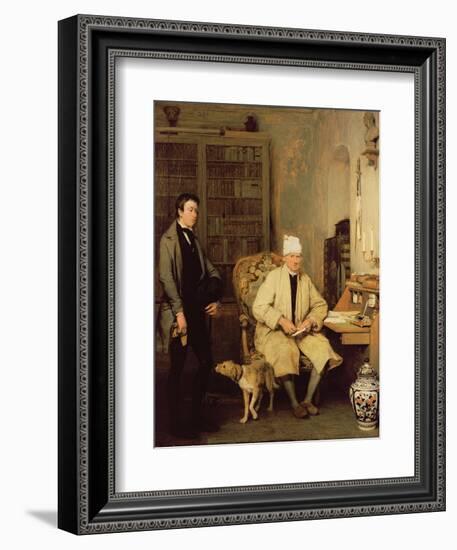 The Letter of Introduction, 1813 (Panel)-Sir David Wilkie-Framed Giclee Print