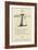 The Letter U-Edward Lear-Framed Giclee Print