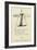 The Letter U-Edward Lear-Framed Giclee Print