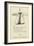 The Letter U-Edward Lear-Framed Giclee Print