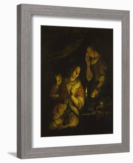 The Letter with the Black Seal, 1665-Caspar David Friedrich-Framed Giclee Print