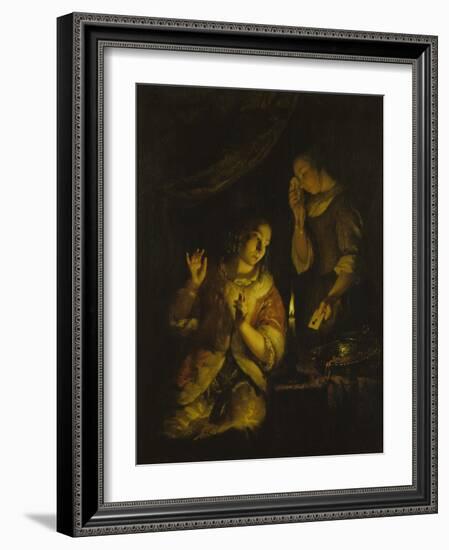 The Letter with the Black Seal, 1665-Caspar David Friedrich-Framed Giclee Print