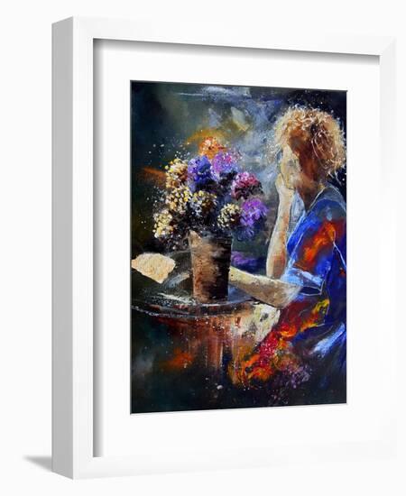 The letter-Pol Ledent-Framed Art Print