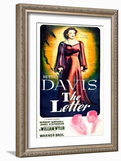 The Letter-null-Framed Art Print