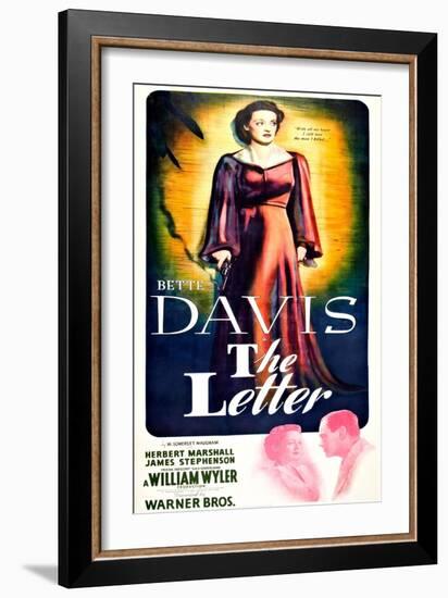 The Letter-null-Framed Art Print