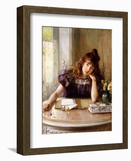 The Letter-Albert Lynch-Framed Giclee Print