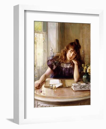 The Letter-Albert Lynch-Framed Giclee Print