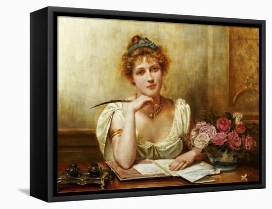 The Letter-George Goodwin Kilburne-Framed Premier Image Canvas