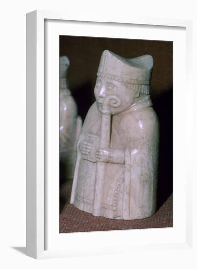 The Lewis Chessmen, (Norwegian?), c1150-c1200. Artist: Unknown-Unknown-Framed Giclee Print