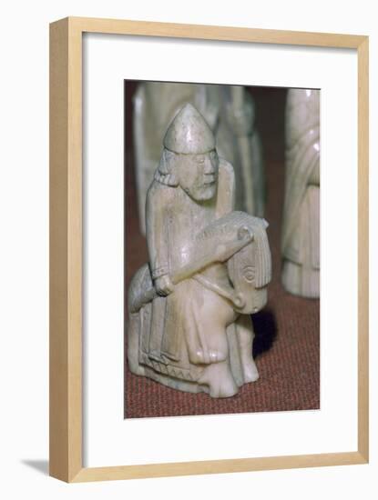 The Lewis Chessmen, (Norwegian?), c1150-c1200. Artist: Unknown-Unknown-Framed Giclee Print