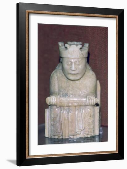 The Lewis Chessmen, (Norwegian?), c1150-c1200. Artist: Unknown-Unknown-Framed Giclee Print