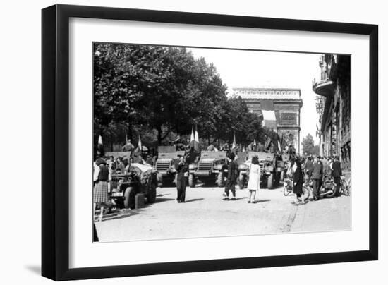 The Liberation of Paris, August 1944-null-Framed Photographic Print