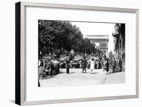 The Liberation of Paris, August 1944-null-Framed Photographic Print