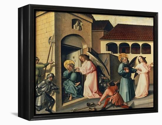 The Liberation of St. Peter, 1444-Konrad Witz-Framed Premier Image Canvas