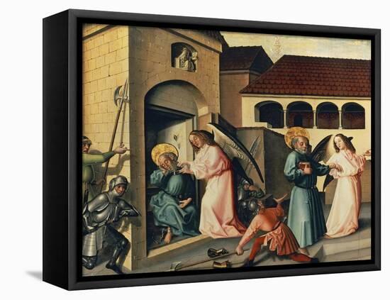 The Liberation of St. Peter, 1444-Konrad Witz-Framed Premier Image Canvas