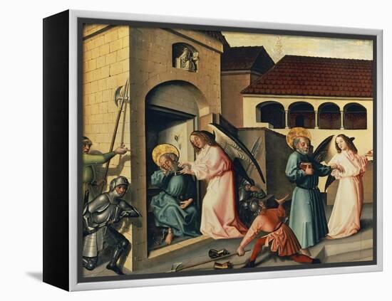 The Liberation of St. Peter, 1444-Konrad Witz-Framed Premier Image Canvas