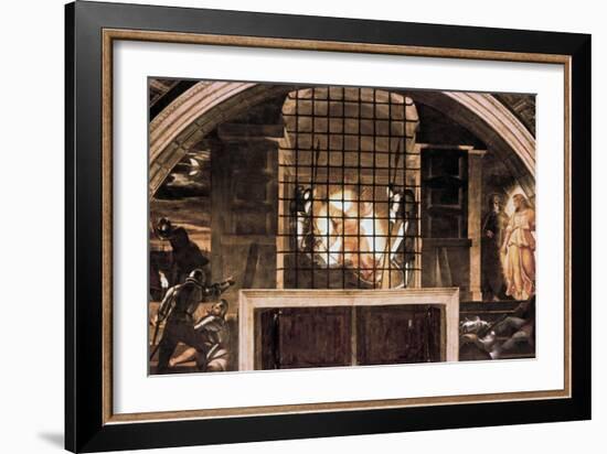 The Liberation of St Peter, 1514-Raphael-Framed Giclee Print