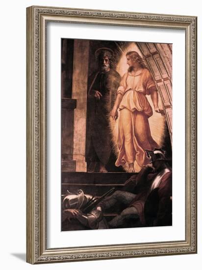 The Liberation of St Peter' Detail, 1514-Raphael-Framed Giclee Print