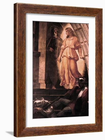 The Liberation of St Peter' Detail, 1514-Raphael-Framed Giclee Print