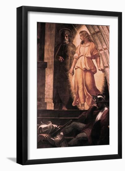 The Liberation of St Peter' Detail, 1514-Raphael-Framed Giclee Print