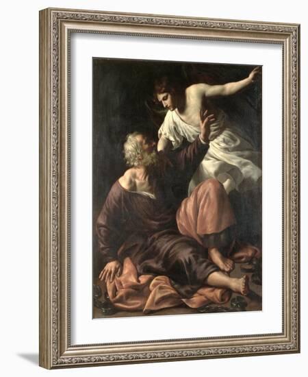 The Liberation of St. Peter-Alessandro Turchi-Framed Giclee Print