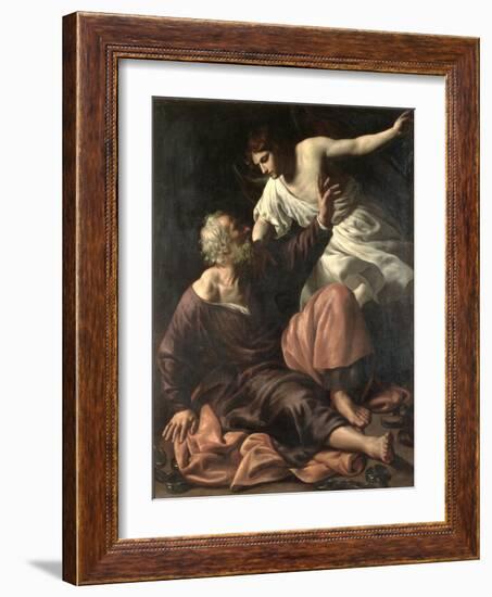 The Liberation of St. Peter-Alessandro Turchi-Framed Giclee Print