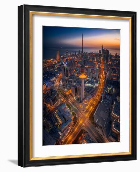 The Liberation Tower-Faisal Alnomas-Framed Giclee Print