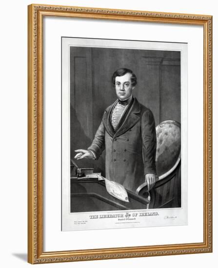 The Liberator of Ireland, 1873-null-Framed Giclee Print