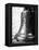 The Liberty Bell, Philadelphia, Pennsylvania, United States, Black and White Photography-Philippe Hugonnard-Framed Premier Image Canvas