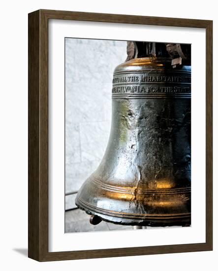 The Liberty Bell, Philadelphia, Pennsylvania, United States-Philippe Hugonnard-Framed Photographic Print