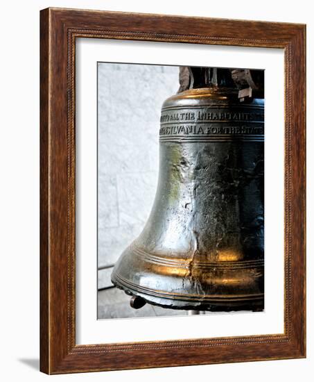 The Liberty Bell, Philadelphia, Pennsylvania, United States-Philippe Hugonnard-Framed Photographic Print
