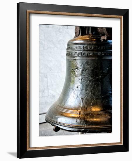 The Liberty Bell, Philadelphia, Pennsylvania, United States-Philippe Hugonnard-Framed Photographic Print