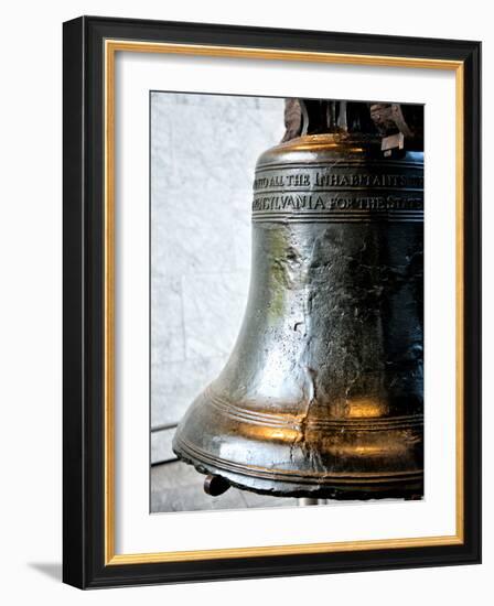 The Liberty Bell, Philadelphia, Pennsylvania, United States-Philippe Hugonnard-Framed Photographic Print