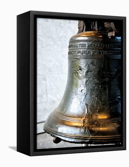 The Liberty Bell, Philadelphia, Pennsylvania, United States-Philippe Hugonnard-Framed Premier Image Canvas