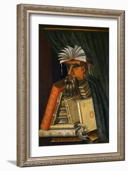 The Librarian, 1566-Giuseppe Arcimboldo-Framed Giclee Print