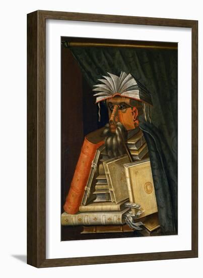 The Librarian, 1566-Giuseppe Arcimboldo-Framed Giclee Print