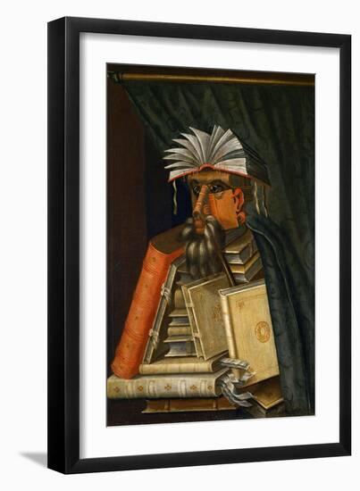 The Librarian, 1566-Giuseppe Arcimboldo-Framed Giclee Print