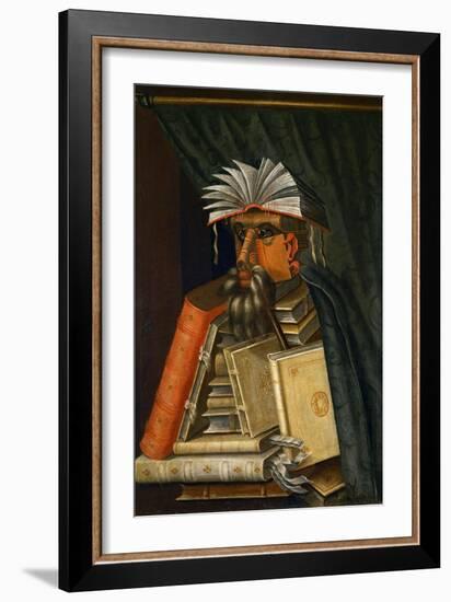 The Librarian, 1566-Giuseppe Arcimboldo-Framed Giclee Print