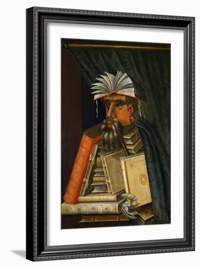 The Librarian, 1566-Giuseppe Arcimboldo-Framed Giclee Print