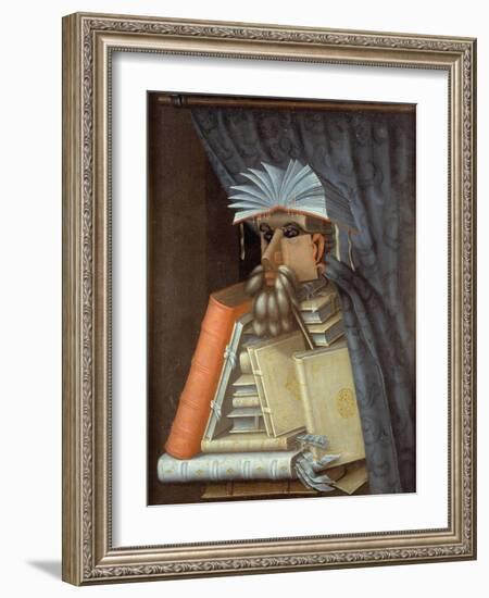 The Librarian-Giuseppe Arcimboldo-Framed Giclee Print