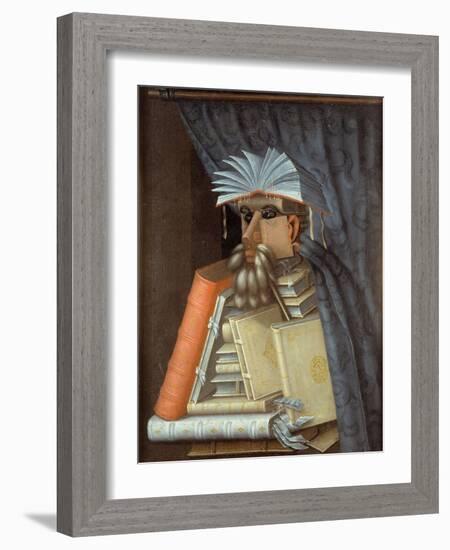 The Librarian-Giuseppe Arcimboldo-Framed Giclee Print