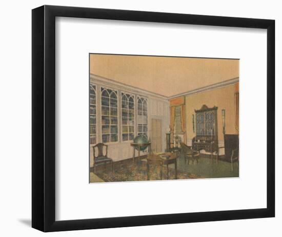 'The Library', 1946-Unknown-Framed Giclee Print