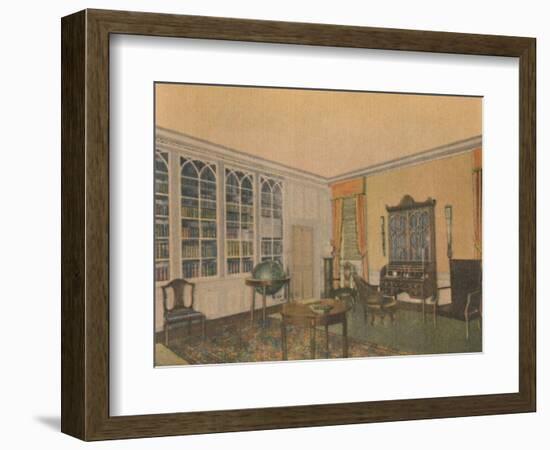 'The Library', 1946-Unknown-Framed Giclee Print