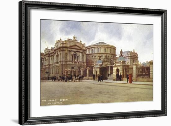 The Library, Dublin, Via Holyhead-null-Framed Photographic Print