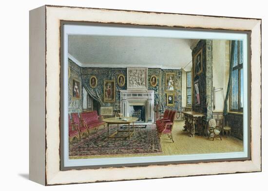 The Library, Hardwick, 1828-William Henry Hunt-Framed Premier Image Canvas