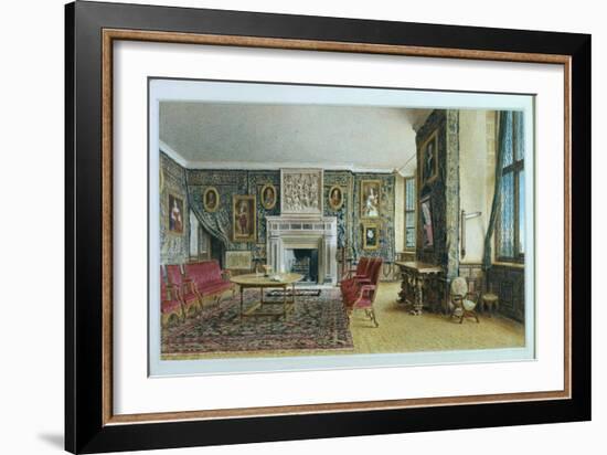 The Library, Hardwick, 1828-William Henry Hunt-Framed Giclee Print