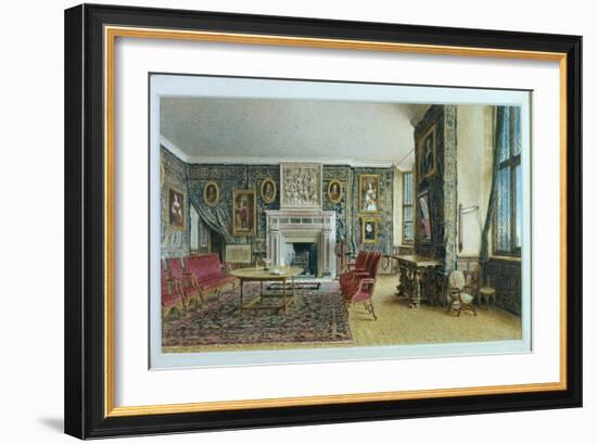 The Library, Hardwick, 1828-William Henry Hunt-Framed Giclee Print