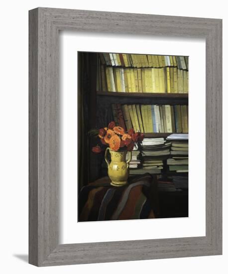 The Library-Félix Vallotton-Framed Giclee Print